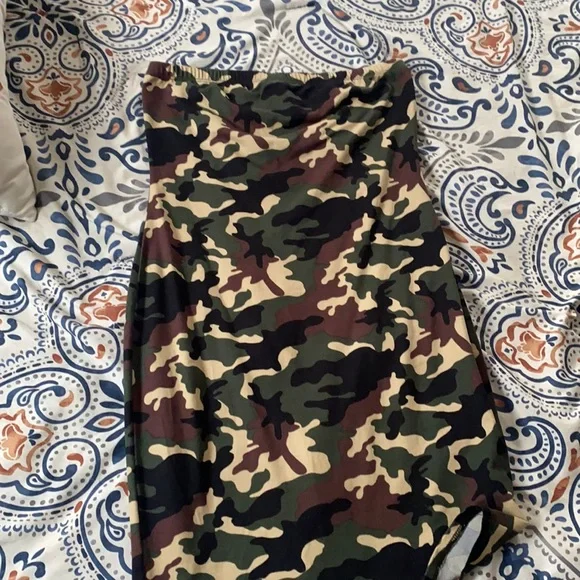 Active USA | Dresses | Camo Tube Dress | Poshmark